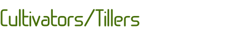 Cultivators/Tillers